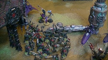 Fresh Coast Gaming Battle Report #191: Warhammer 40k (Harlequins vs Orks)