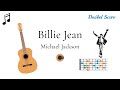 Billie Jean | Michael Jackson | Guitar tutorial with chords