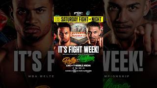 Rolly vs. Teofimo Fight Week is HERE @PremierBoxingChampions