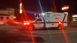 Pasco Fire Department Medic 2822 Transporting