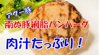 南ぬ豚網脂ハンバーグを食べてみました【マツコの知らない世界】