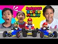 Praya Bermain Super Mario Bersama Teman Teman | Carrera RC Mario Kart | Mobil Remot Super Mario