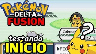 Pokémon Delta Fusion (Hack Rom - GBA) - O Início (Primeiras Impressões)