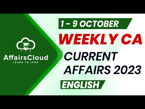 Current Affairs Weekly