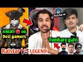 Total gaming angry on Desi gamers. Raistar vs Tsg legend. Two side gamer Disappointed on garena.LOUD