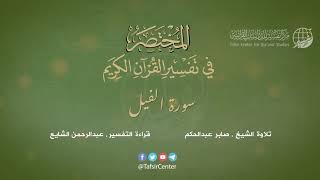 105 - سورة الفيل | المختصر في تفسير القرآن الكريم | عبدالرحمن الشايع