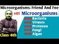 Class-8 Science | Chapter-2 | Classification Of Microorganisms | NCERT | CBSE | #01