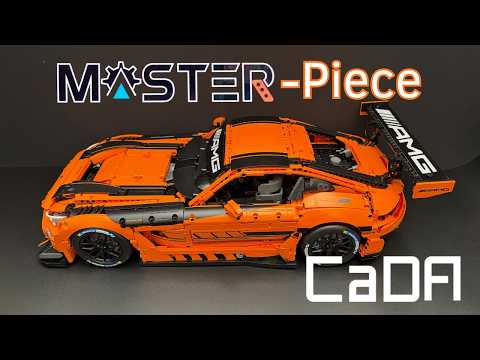 CaDA Master C64008W Mercedes-AMG GT3 Review | 5466 Teile, Beleuchtung & anspruchsvoller Aufbau