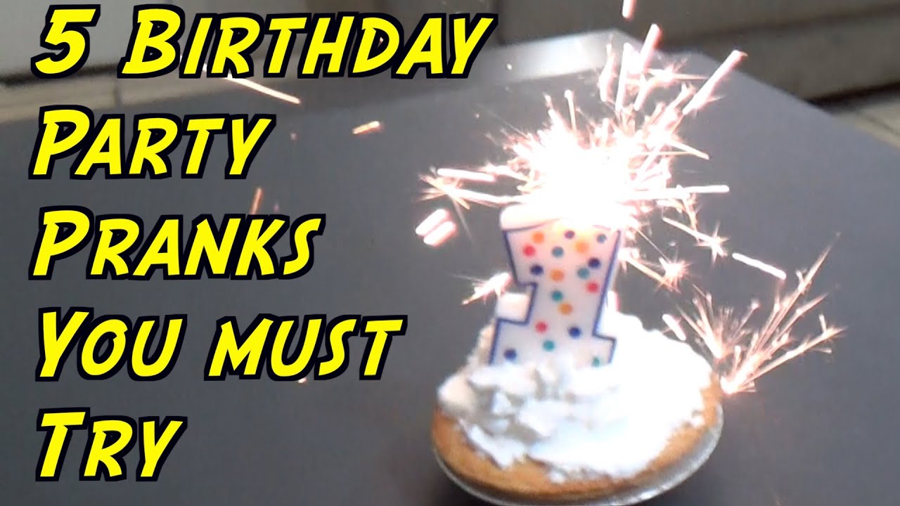Funny Birthday Pranks For Adults - Funny PNG