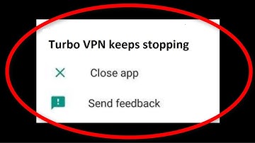 How To Fix Turbo VPN Keeps Stopping Error Android & Ios || Fix Turbo VPN Not Open Problem