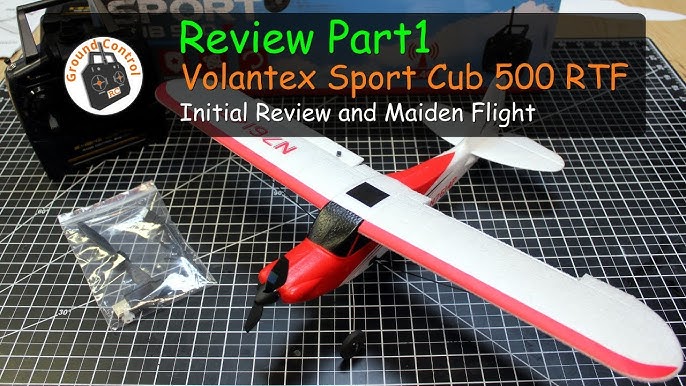 Volantex – Avion De Sport Cub 500 761 – 4 4ch Pour Débutant En