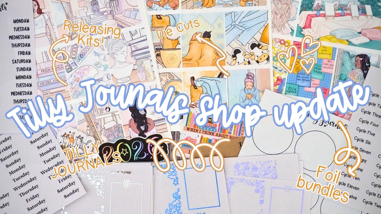SO Much Newness! | Shop Update | Tilly Journals | February 2026