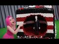 МЫ ПРИГОТОВЫИЛИ ТОРТ SLENDER MAN в 3:00 НОЧИ !!