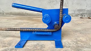 Homemade Iron Bend Vam | Super Easy Square Straight Iron Bending Machine