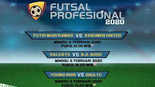 MNC SPORTS | LIGA FUTSAL PROFESIONAL 2020 (MINGGU, 2 FEBRUARI 2020)