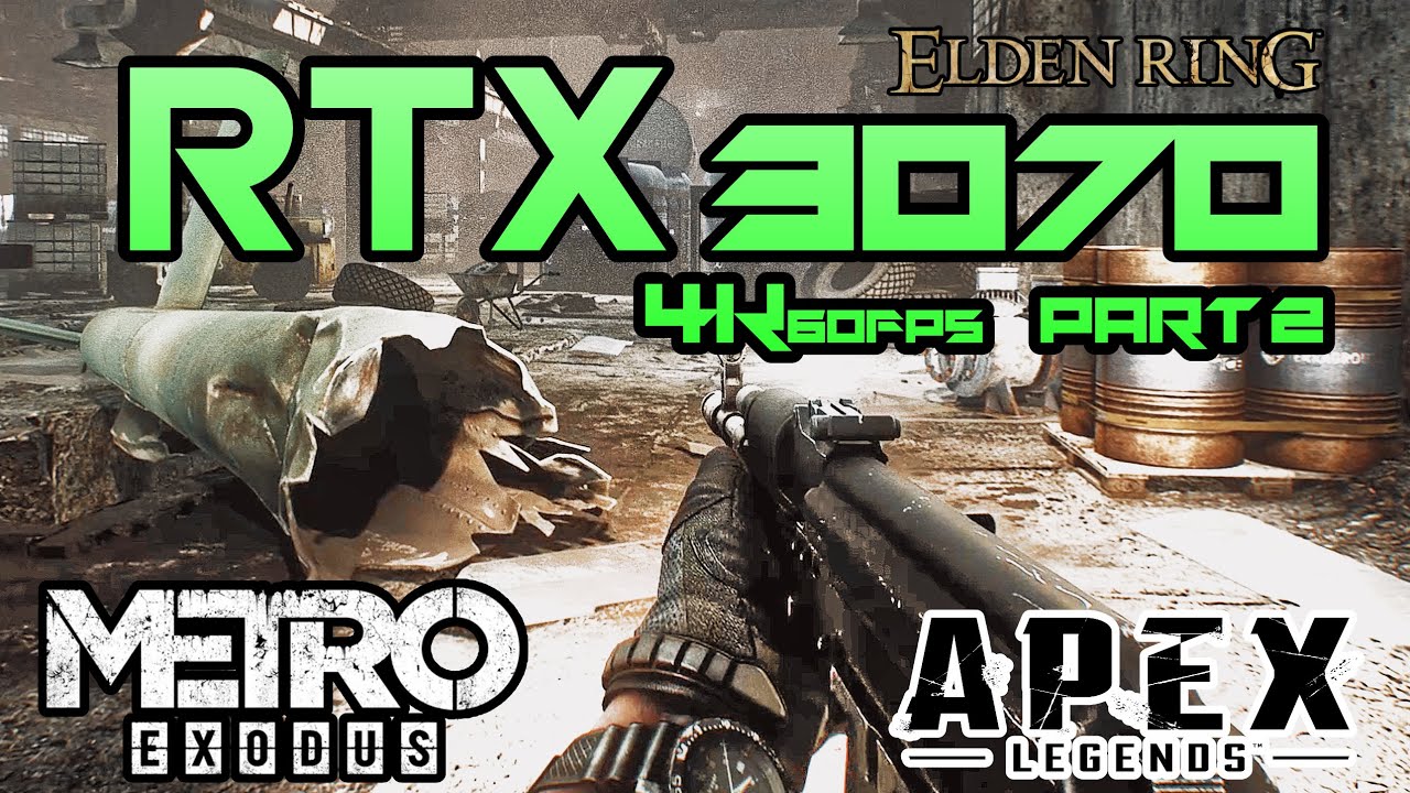 MSI GP66 Leopard RTX 3070 | 30 Games Tested | 4K 60FPS | Part 2