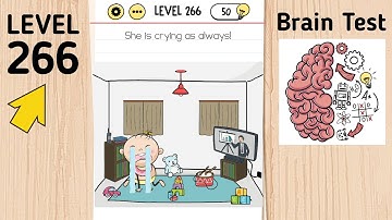 Brain Test Level 266 She Is Crying As Always!