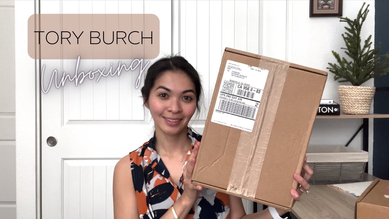 Tory Burch Unboxing, Kira chevron mini bag