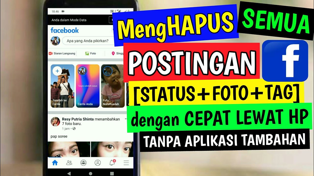 Cara Hapus Semua Postingan Di Facebook Sekaligus Tanpa Aplikasi Tambahan Youtube
