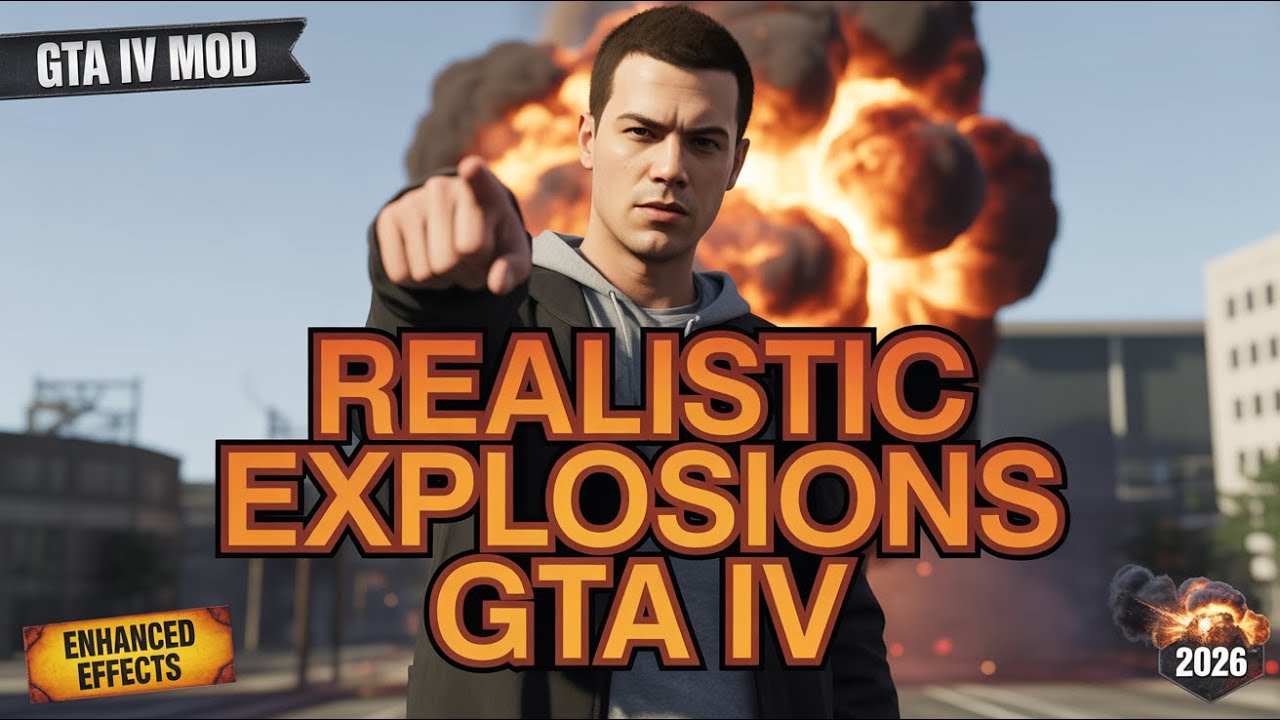 GTA IV Bigger & Realistic Explosions Mod | Enhanced Blast Effects (2026 ...