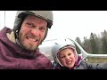 First steps in snowboarding with FunBoardSchool. Anna Volinskaya