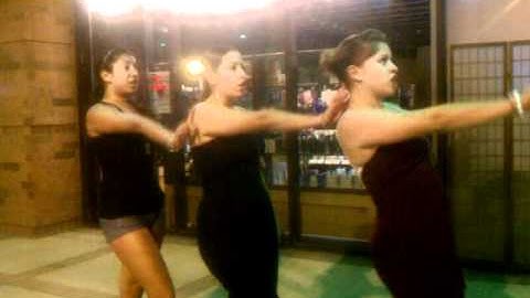 Lambda lady salute.. Epsilon pi