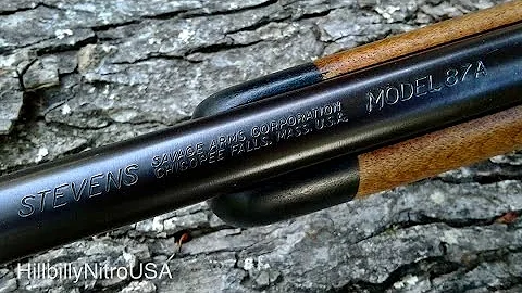 Stevens/ Savage Arms Model 87A .22 Rifle | The Gov...