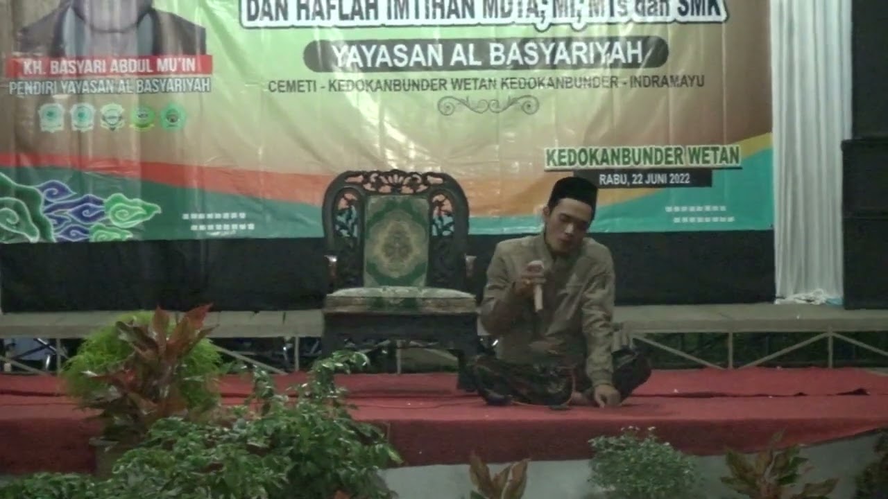 Tabligh Akbar dalam rangka Haflah Imtihan Yayasan Al Basyariyah Indramayu Tahun 2022