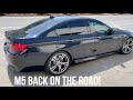 F10 M5 Gets A Rebuilt Engine And Is Back On The Road!