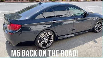 F10 M5 Gets A Rebuilt Engine And Is Back On The Road!