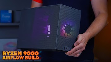 Ryzen 9000 ITX Airflow Mesh Build - Featuring Meshroom D (Under 15L ITX Case)