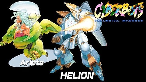 Cyberbots: Fullmetal Madness (Arcade) Playthrough - UVA-02 Helion (Pilot - Arieta)