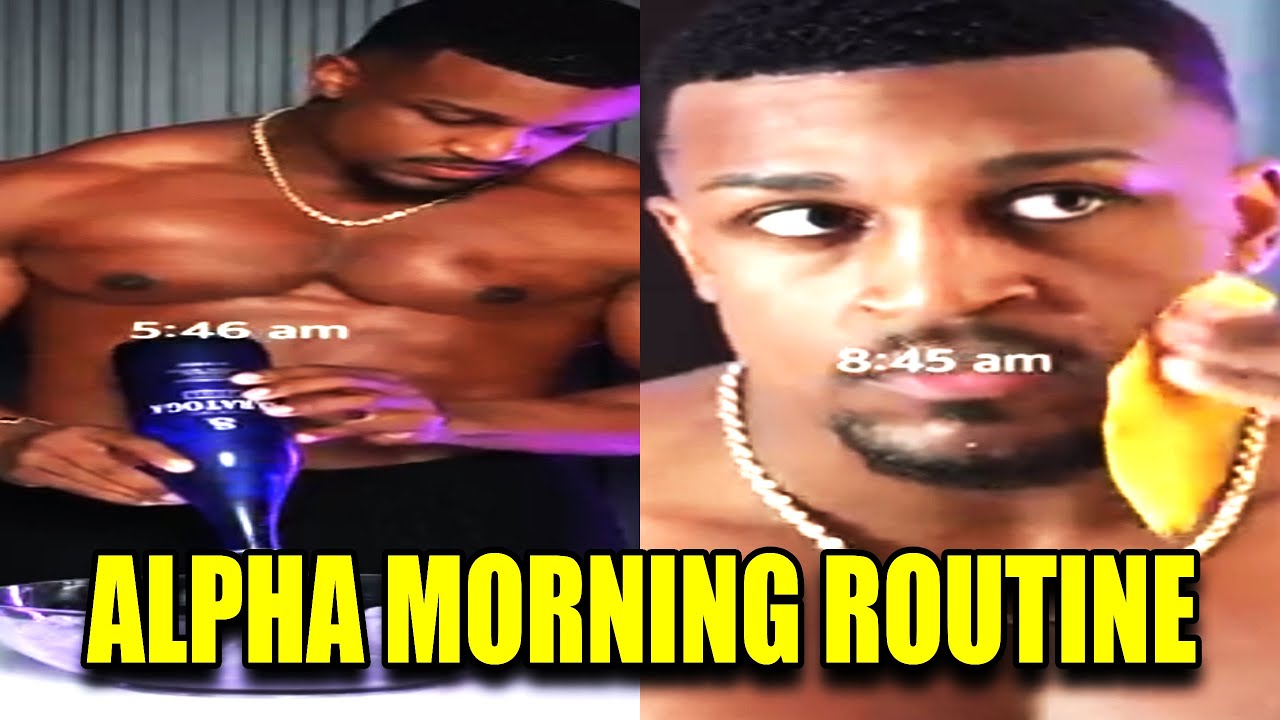 Ashton Hall Morning Routine New Alpha Male Just Dropped - YouTube