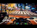 Tokyo Night ride by Ninja H2 Episode 13/東京 Kawasaki Ninja H2【4K】