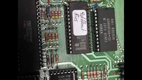 Atari 600xl modding 64MB, RGB Output, 4 diffent OS, recap