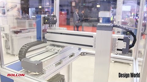 TH actuators power a three-axis Cartesian robot
