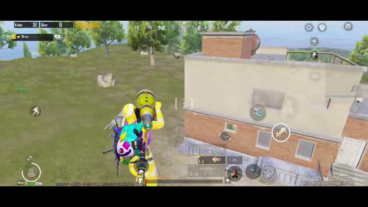 İLK PUBG MOBİLE VİDEOSU(kötüyüm ama idare edin)