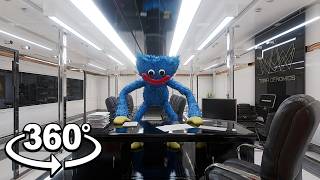 360° Poppy Playtime: Huggy Wuggys First Day at the Office | VR 4k