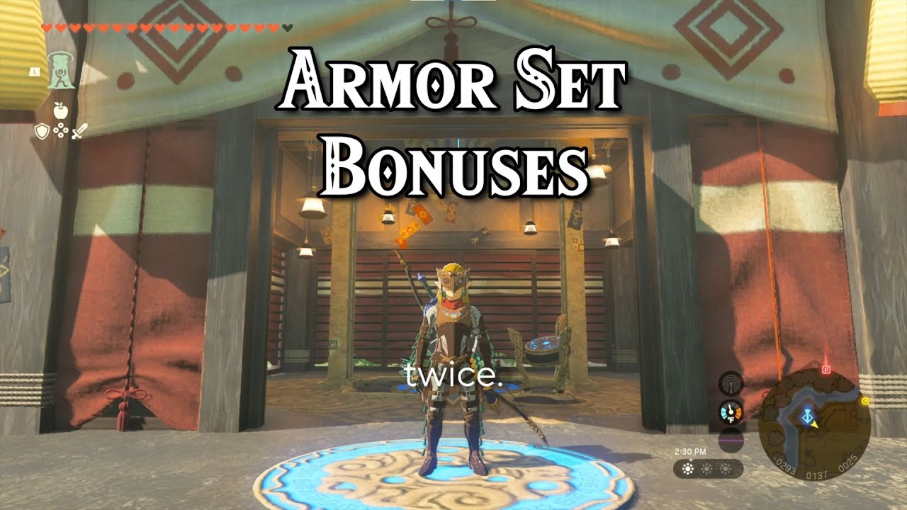TOTK Armor Set Bonuses 5 Unique Sets That I Enjoy (Quick) YouTube
