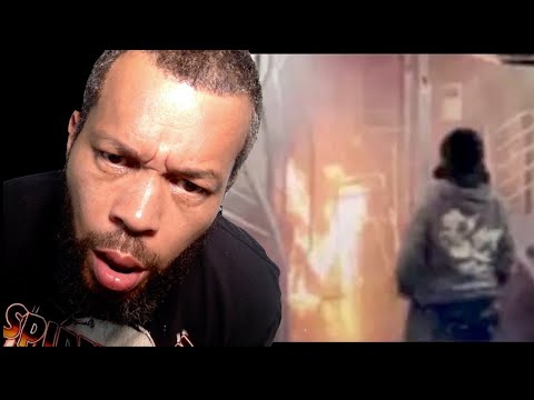 SLEEPING WOMAN SET ON FIRE ON NEW YORK SUBWAY!! HE JUST WATCHED HER BURN!! MIGRANT TERROR ATTACK!!