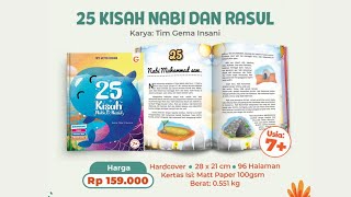 Buka Buku Anak : 25 Kisah Nabi dan Rasul