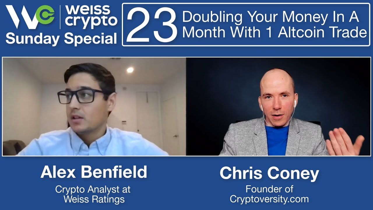 DOUBLING Your Money In A Month With 1 #Crypto #Altcoin Trade - (Chris Coney  & Alex Benfield) WCSS023