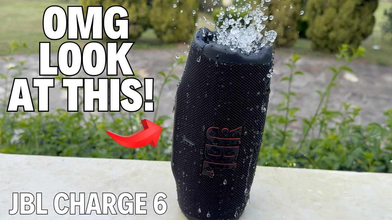 JBL Charge 6 chong nuoc IP68 test ngoai troi