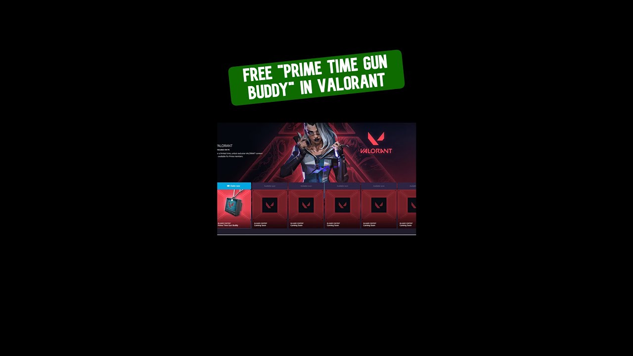 Valorant Twitch Prime Gaming: How to get free Hot Take Gun Buddy