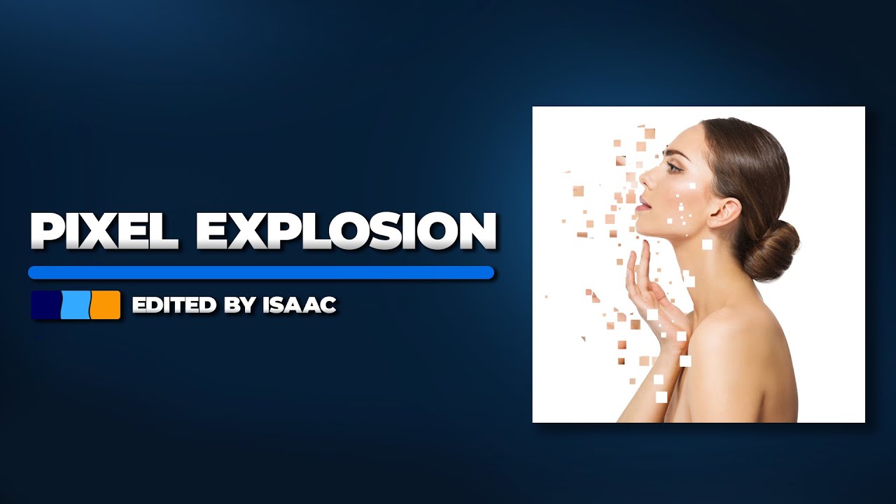 How To Make The Pixel Explosion Effect In Photoshop In 1 Minute
