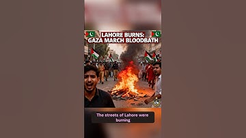 “Lahore Erupts in Chaos | TLP’s Gaza March Turns Deadly Amid Police Crackdown”