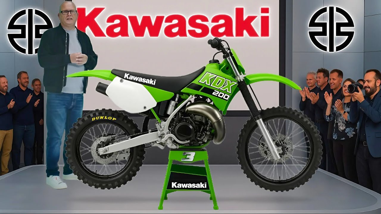 2026 NEW KAWASAKI KDX200 2-STROKE UNVEILED!! - YouTube