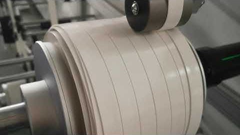 Spooling rewinding 18mm width foam tape