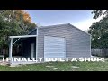BUILDING A SHOP | TIME-LAPSE & COST BREAKDOWN
