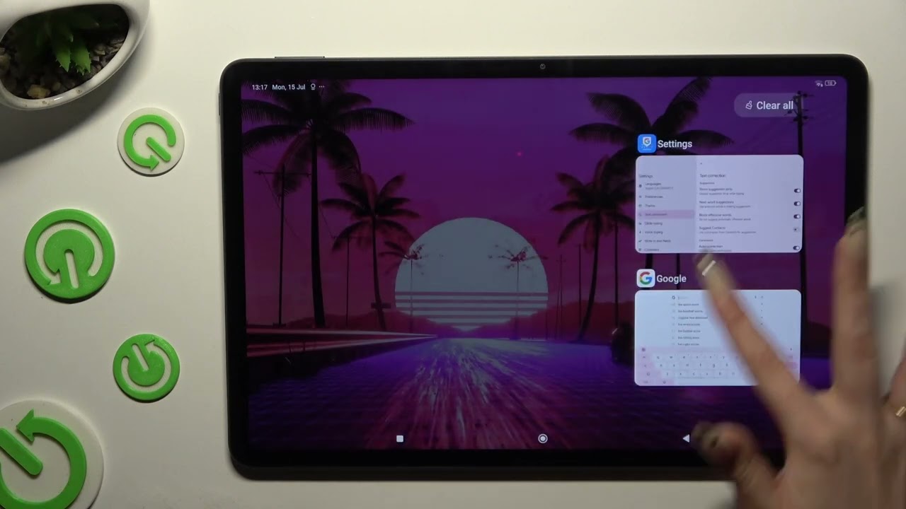 How to Enter the Text Correction Options in REDMI Pad Pro